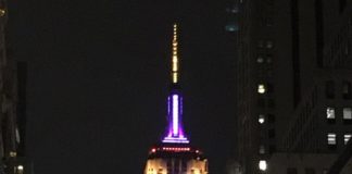 ANCHE L’EMPIRE STATE BUILDING OMAGGIA BRYANT