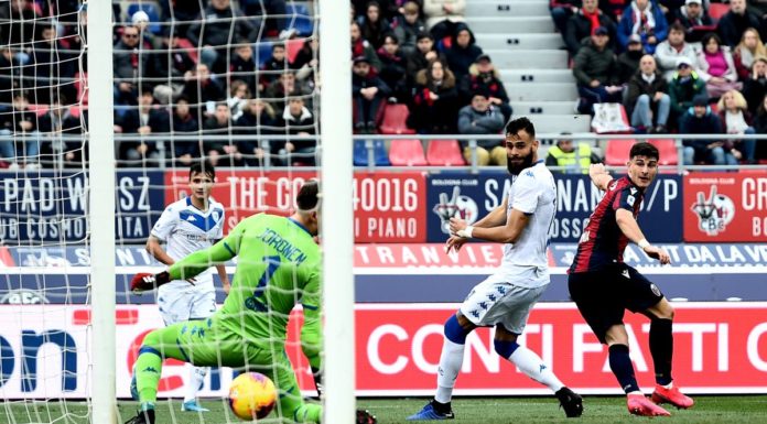 Torregrossa illude il Brescia, il Bologna vince 2-1 in rimonta