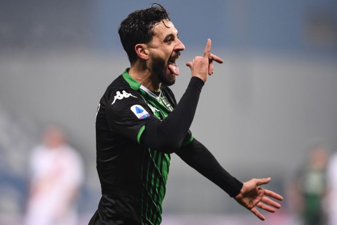 Sassuolo-Roma serie A