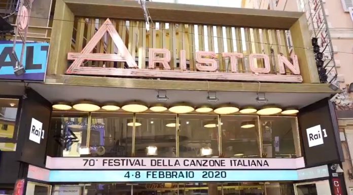 Nutella sale sul palco (esterno) del Festival di Sanremo