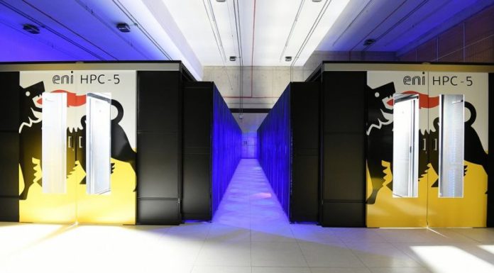 Eni avvia il nuovo supercalcolatore