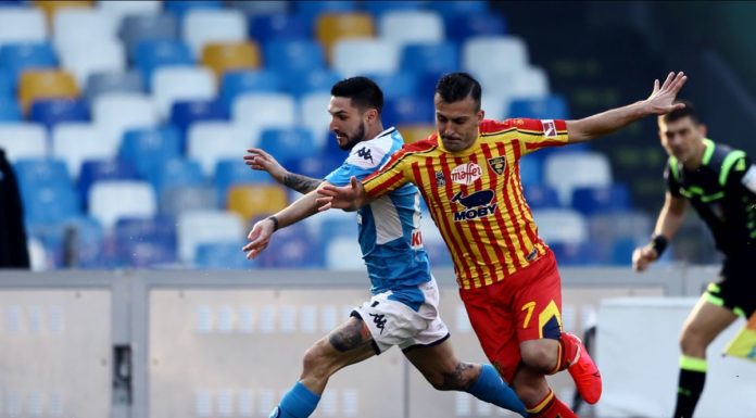 Tonfo Napoli al San Paolo, vince il Genoa, pari Brescia-Udinese