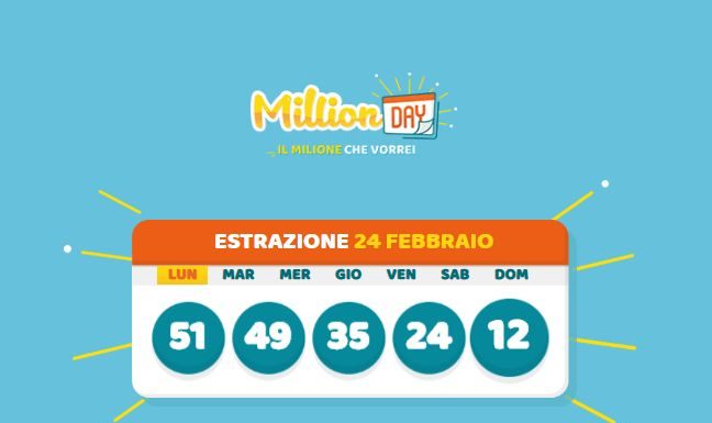 “MillionDAY” premia la Sicilia, vinto 1 mln di euro a Palermo