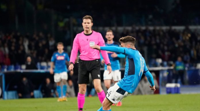 Griezmann risponde a Mertens, Napoli-Barcellona finisce 1-1