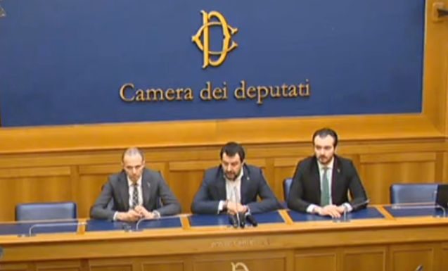 Salvini vede Mattarella “Con Conte l’Italia non riparte”