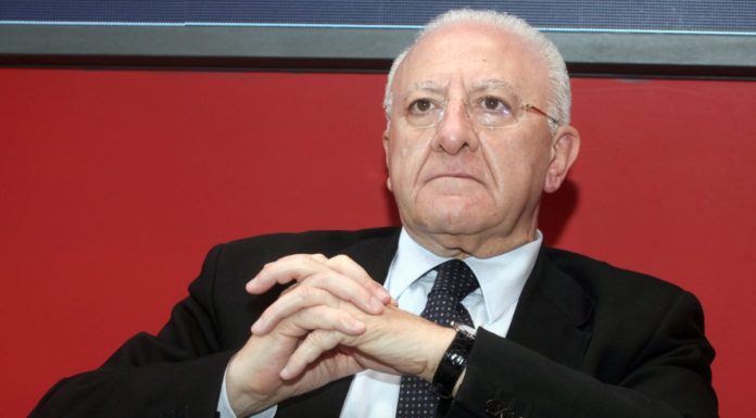 Coronavirus, De Luca “In Campania 13 casi conclamati”