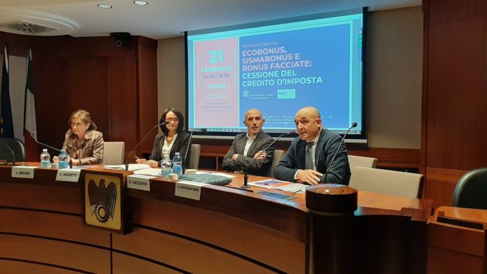 Convegno bonus edilizi Confindustria Cuneo