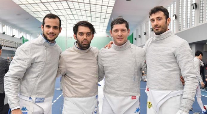 Azzurri della sciabola quarti nella tappa di Varsavia