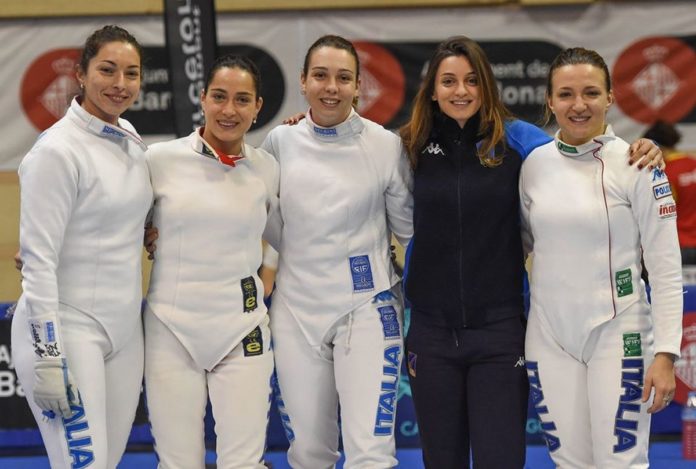 ITALIA Spada femminile BARCELLONA
