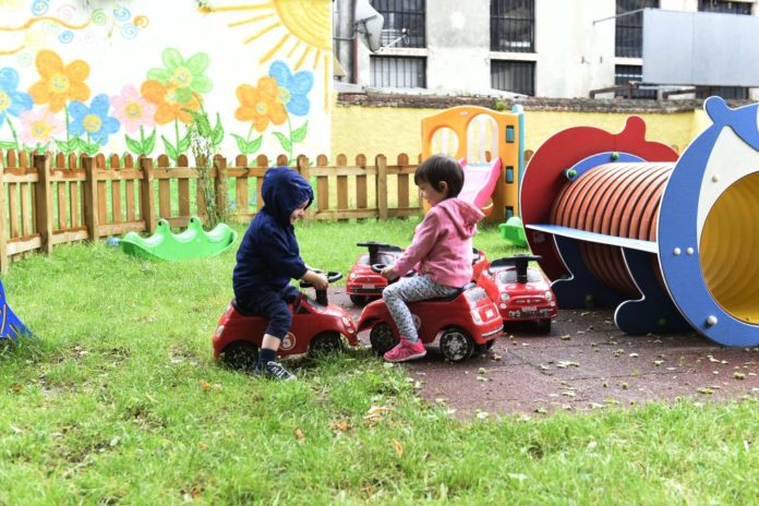 INAUGURAZIONE GIARDINI DEL NIDO COMUNALE DI VIA CRIVELLI
