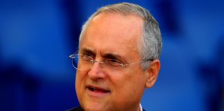 Lotito “Il sistema è a rischio se il campionato non riparte”