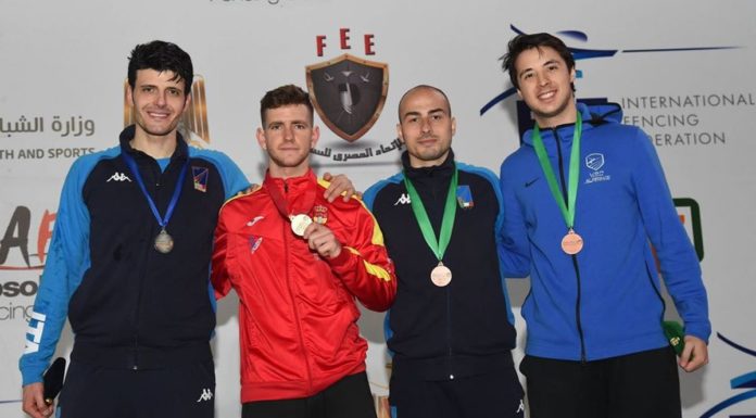 Cassarà secondo in Coppa al Cairo, terzo Foconi