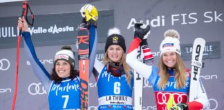 Brignone seconda a La Thuile ma allunga in classifica generale