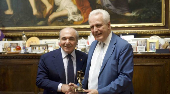 Il presidente Giani riceve Rocco Commisso