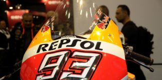 PRESENTATA LA NUOVA HONDA TARGATA MARQUEZ