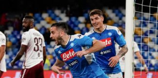 Il Napoli supera il Torino 2-1