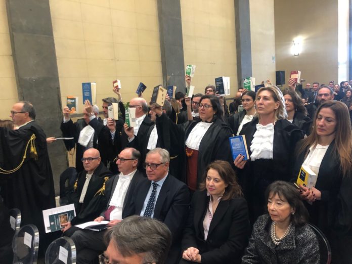protesta penalisti a Catania