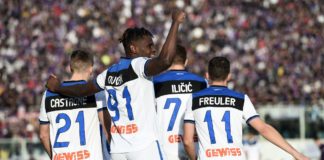 Goleada Atalanta a Lecce, 7-2 con tripletta di Zapata