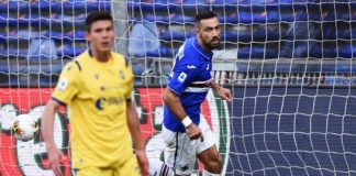 Doppietta Quagliarella, la Samp batte 2-1 in rimonta il Verona