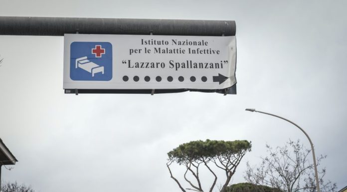Allo Spallanzani 65 casi di Coronavirus, per 9 supporto respiratorio
