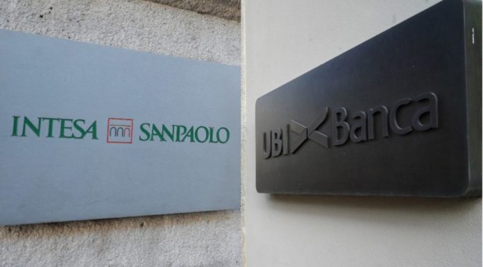 Intesa SP-UBI, Nascera’ Banca dei territori, assunzioni per 2500 giovani