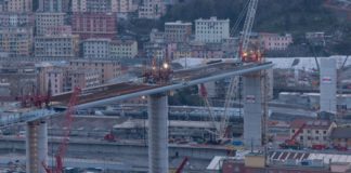 Ponte Genova verso il rush finale, superati i 650 metri