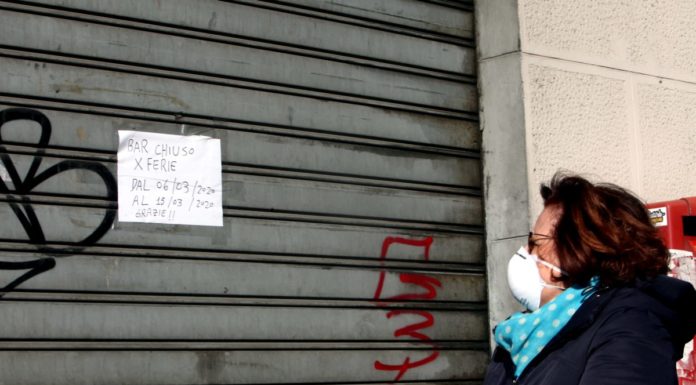 Il Coronavirus abbatte il Pil, Confcommercio stima -1,9% a marzo