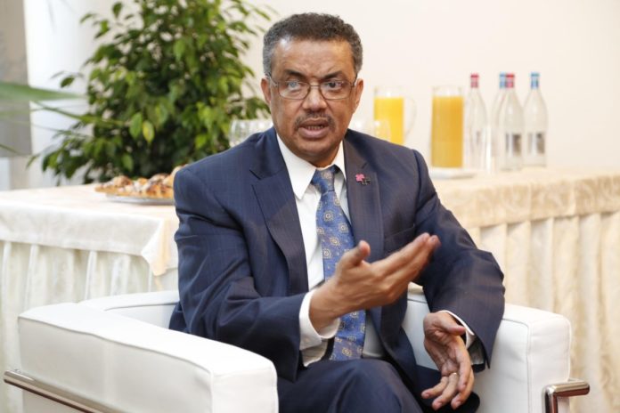 TEDROS ADHANOM ETHIOPIA MINISTER