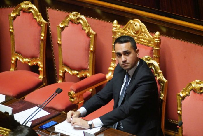 LUIGI DI MAIO MINISTRO DEGLI ESTERI