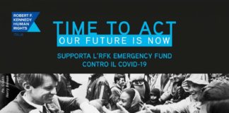 La Fondazione RF Kennedy promuove raccolta fondi per la Protezione Civile