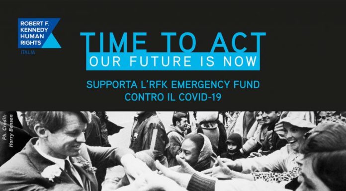 La Fondazione RF Kennedy promuove raccolta fondi per la Protezione Civile