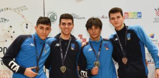 Agli Europei Cadetti argento per i team azzurri di spada e fioretto