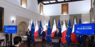 Coronavirus, Governo Maltese annuncia misure per 2 mld