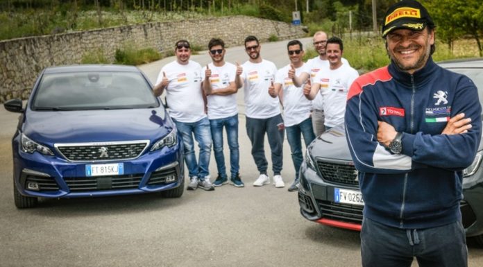 Academy Peugeot, giovani piloti dal maestro Andreucci