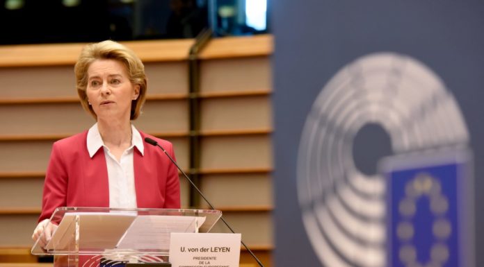 Coronavirus, Von der Leyen “L’Unione Europea ha cambiato passo”