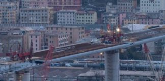 Doppio varo, Ponte Genova raggiunge lunghezza di oltre 900 metri