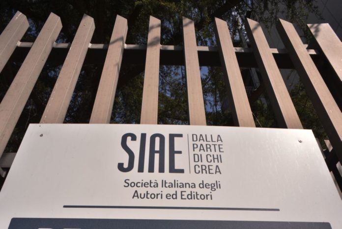 EUR SEDE
SIAE
SOCIETA ITALIANA AUTORI EDITORI