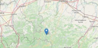 Scossa di terremoto 4.2 nel piacentino