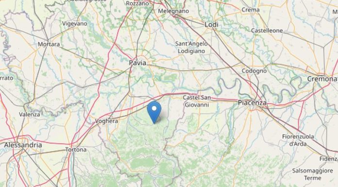Due scosse di terremoto di magnitudo 3.7 e 2.9 nel Pavese