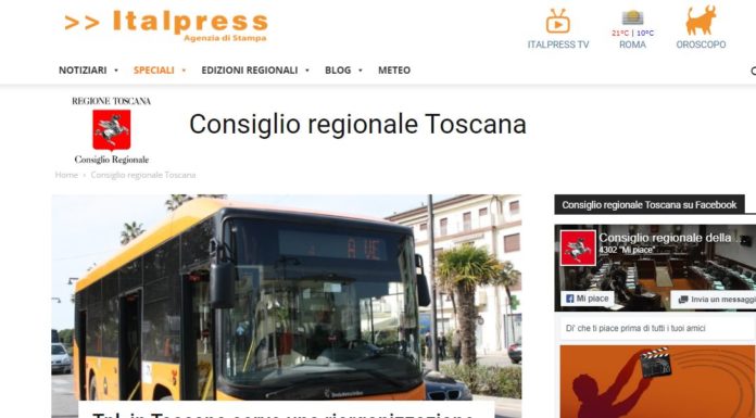 == Attacco razzista all’Italpress da capogruppo Lega Toscana ==