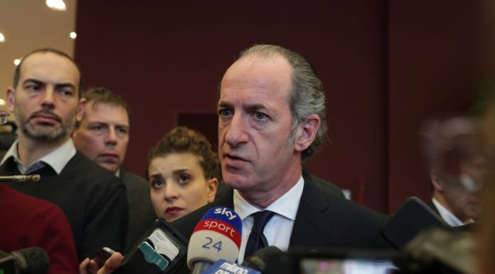 Zaia “Pronti a richiudere in Veneto se i casi salgono”