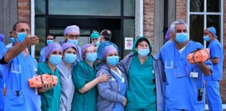 Le colombe Fiasconaro in tutti i Covid hospital