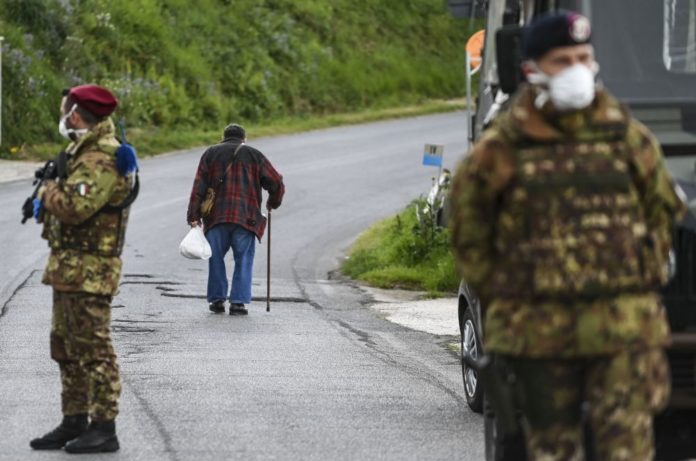 EMERGENZA CORONAVIRUS, ISOLATA ZONA ROSSA DI NEROLA