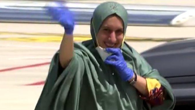 Silvia Romano e’ tornata in Italia