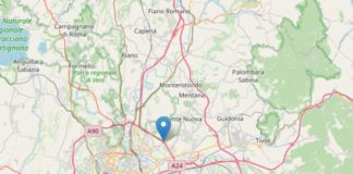 Scossa di terremoto di magnitudo 3.3 in provincia di Roma