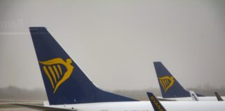 Ryanair dal 1 luglio pronta a ripristinare il 40% dei voli