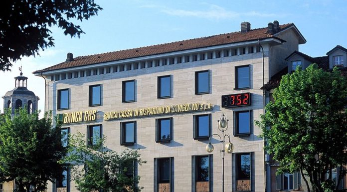 Banca Crs chiude il 2019 con un utile di 3,7 milioni