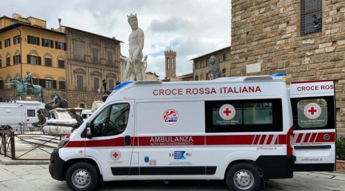 Firenze, RFK Human Rights Italia dona un’ambulanza alla Croce Rossa