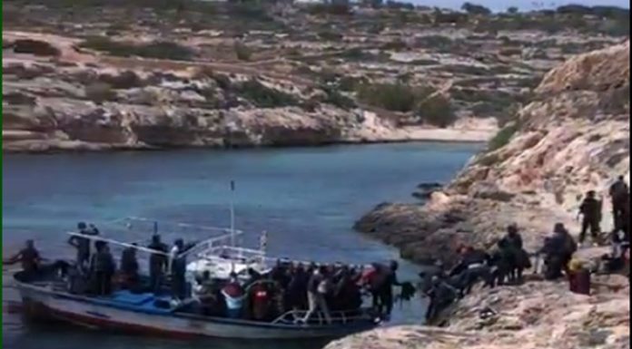 Nuovo sbarco di migranti a Lampedusa
