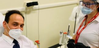 Al via raccolta del plasma in Piemonte, Cirio tra i primi donatori